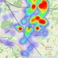 Robinson Jackson - Orpington listings heatmap