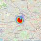 Rolfe East - Ealing listings heatmap