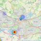Savills New Homes - Reading New Homes listings heatmap
