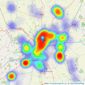 Starkey & Brown - Lincoln listings heatmap