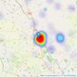TES Property (Lincolnshire) Limited - Louth listings heatmap