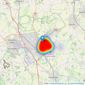 Urban & Rural Property Services - Stopsley listings heatmap