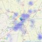 Walters - Lincoln listings heatmap