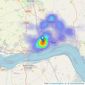 Wigwam Homes - Hull listings heatmap