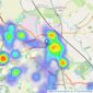 William H. Brown - Loughborough listings heatmap
