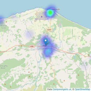 YOUR MOVE - Elgin listings heatmap