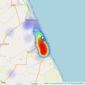 YOUR MOVE Ian McCarthy - Sutton-On-Sea listings heatmap