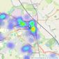 Your Move - Loughborough listings heatmap